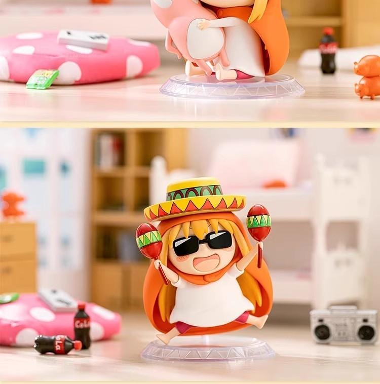New Genuine Himouto! Umaru-Chan Blind Box Mini Toys Doma Umaru Figure Taihei Doma Mystery Box Instant Noodle Toppers Gift Toy