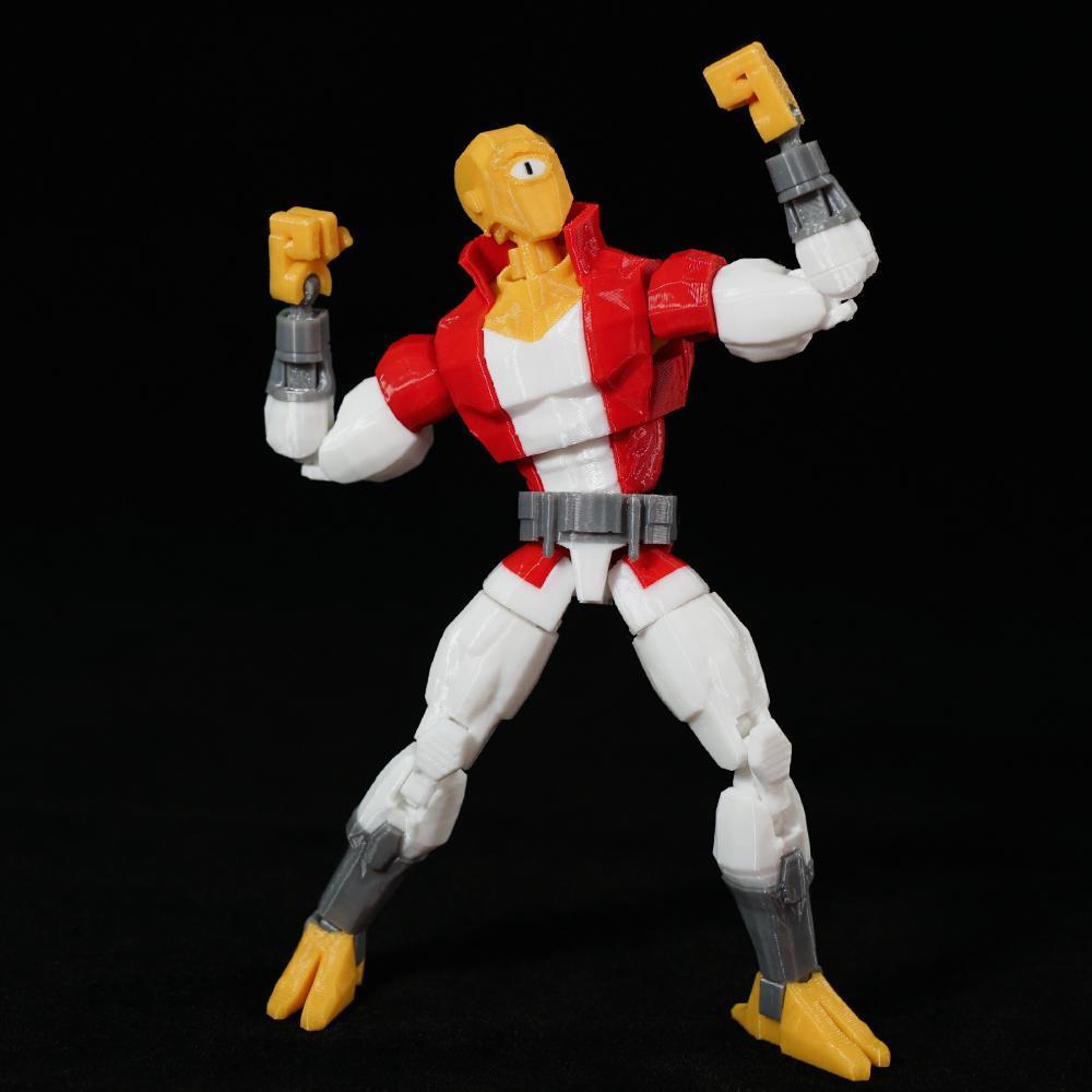 3D Printed Invincible series All Toys Action Figures Anime Model Lucky Dummy 13 Superheroes Multi-Jointed Toy Ornaments Gifts