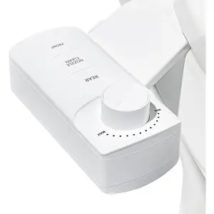 ? Ultra-Slim Bidet Attachment, Self-Cleaning  Nozzle (Front/Rear Wash), -Finger ,  1 Tactile Controls,  Dial & Tool-Free Install,  Hygiene Upgrade