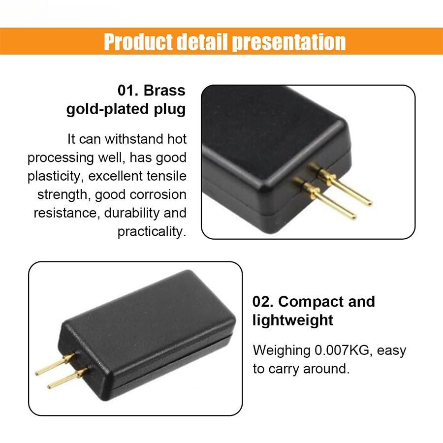 8PCS Car SRS Airbag Simulator Tester, Universal Airbag Bypass Resistor, Fault Finding Maintenance and Repair Tool, Auto Air Bag Diagnostic Scanner Testing Instrument for SUV Truck,