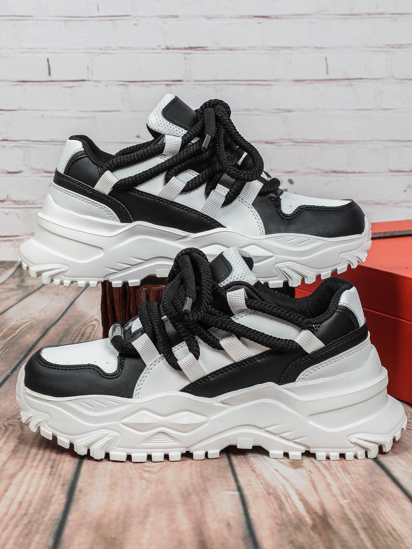 2026 trendy thick-soled fashion casual outdoor dad shoes, couple's versatile sports shoes, soft-soled comfortable student school shoes