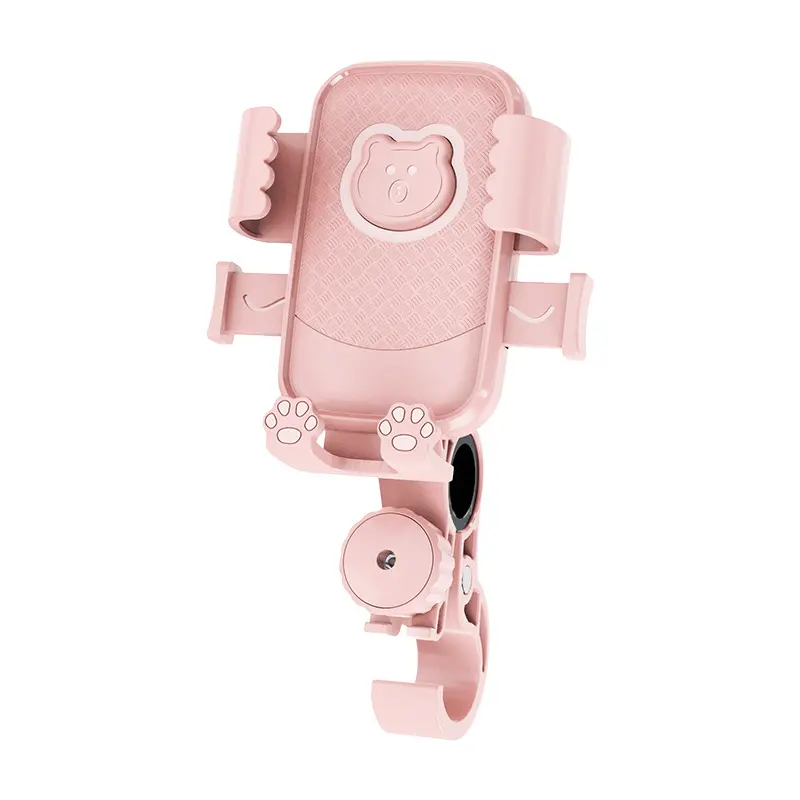 Bike Phone Holder, Bike Mount - Motorcycle Phone Holder, Handlebar Cell Phone Clamp, Scooter Phone 360° Rotatable for iPhone 15,16,17  Pro Max, S10, S20, Smartphones Stand