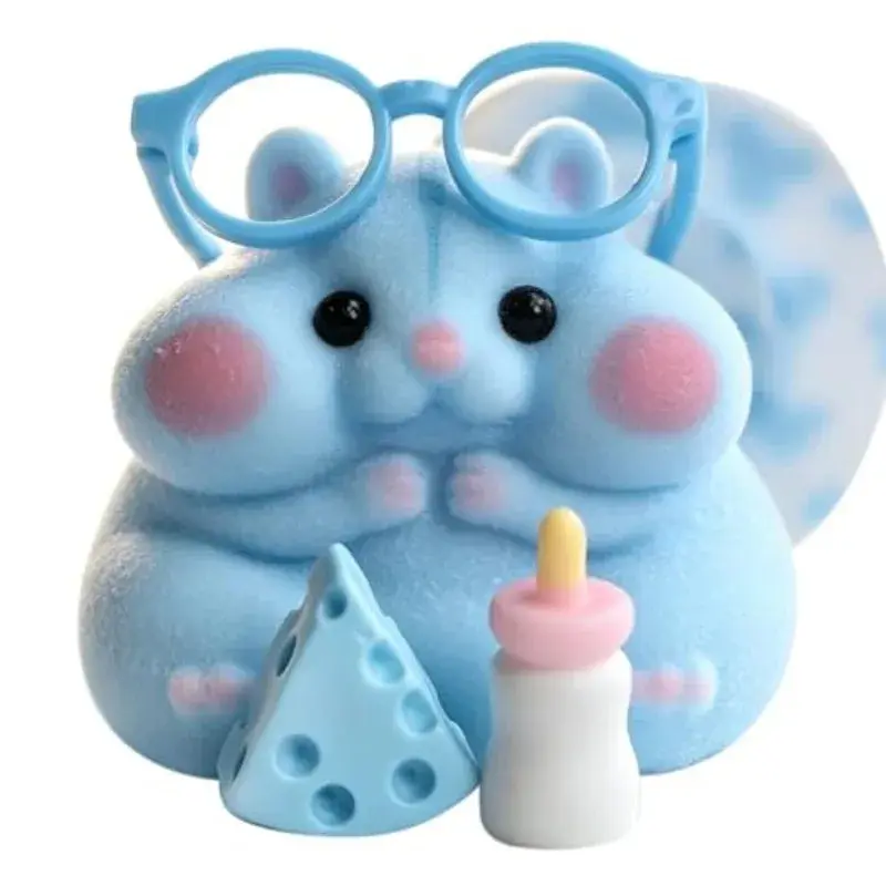 New product tasting price Handmade Taba Squishy Hamster Toy, Cute Squishy Hamster Fidget Toy, Realistic Hamster Toy, Soft Silic