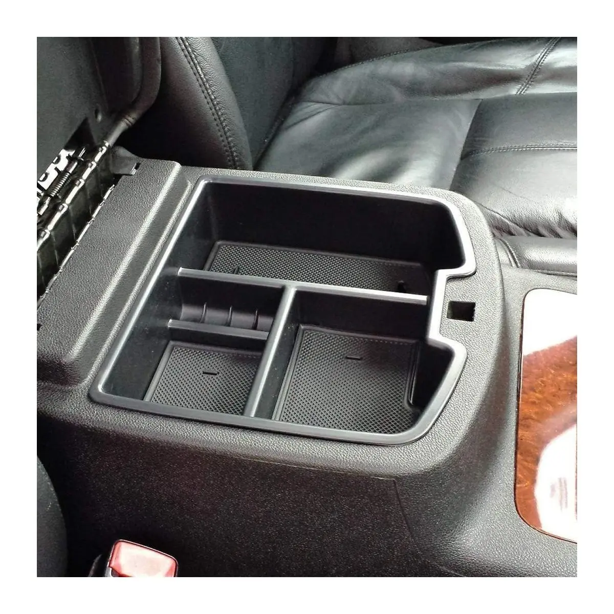 Center Front Floor Console 07-14 Full Size Trucks Compatible with Chevy Avalanche Tahoe Silverado Suburban 1500 2500 Sierra Yukon Denali 19166288