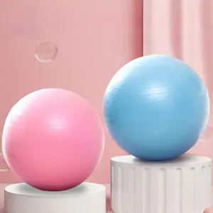 Extra-thick, anti-burst yoga/Swiss balance ball (55cm) – suitable for Pilates, home workouts, and pregnancy & childbirth support.