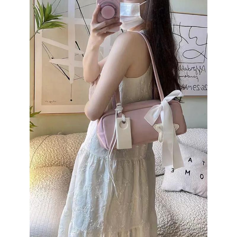 Baguette Bag, Bow Star, Shoulder Armpit Handbag
