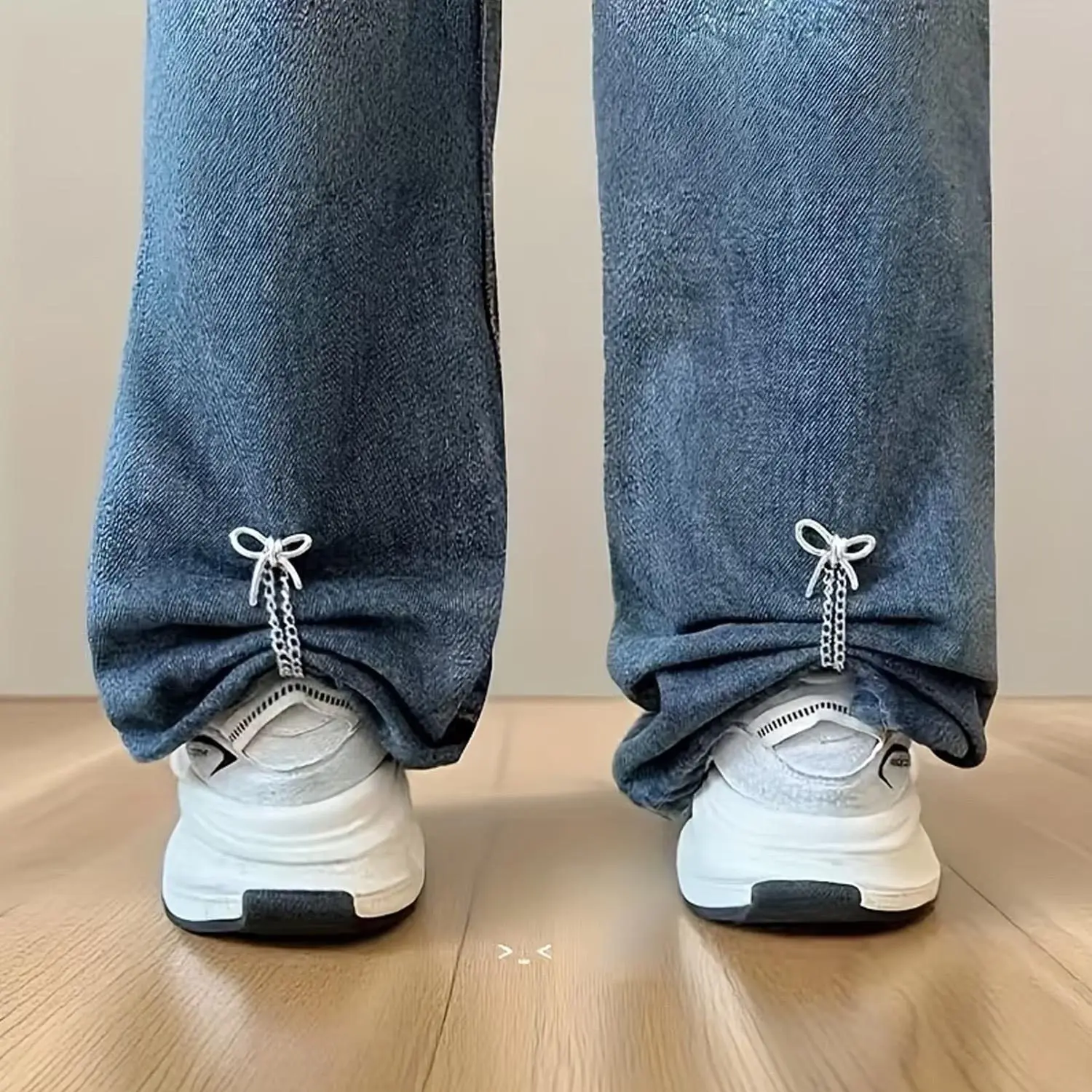 Adjustable Button Type Pant Leg Fastening Clips, No Sew Hemming Tool, Prevents Trousers Cuffs From Dragging, Easy Pants Hem Adjustment, Quick Adjustment