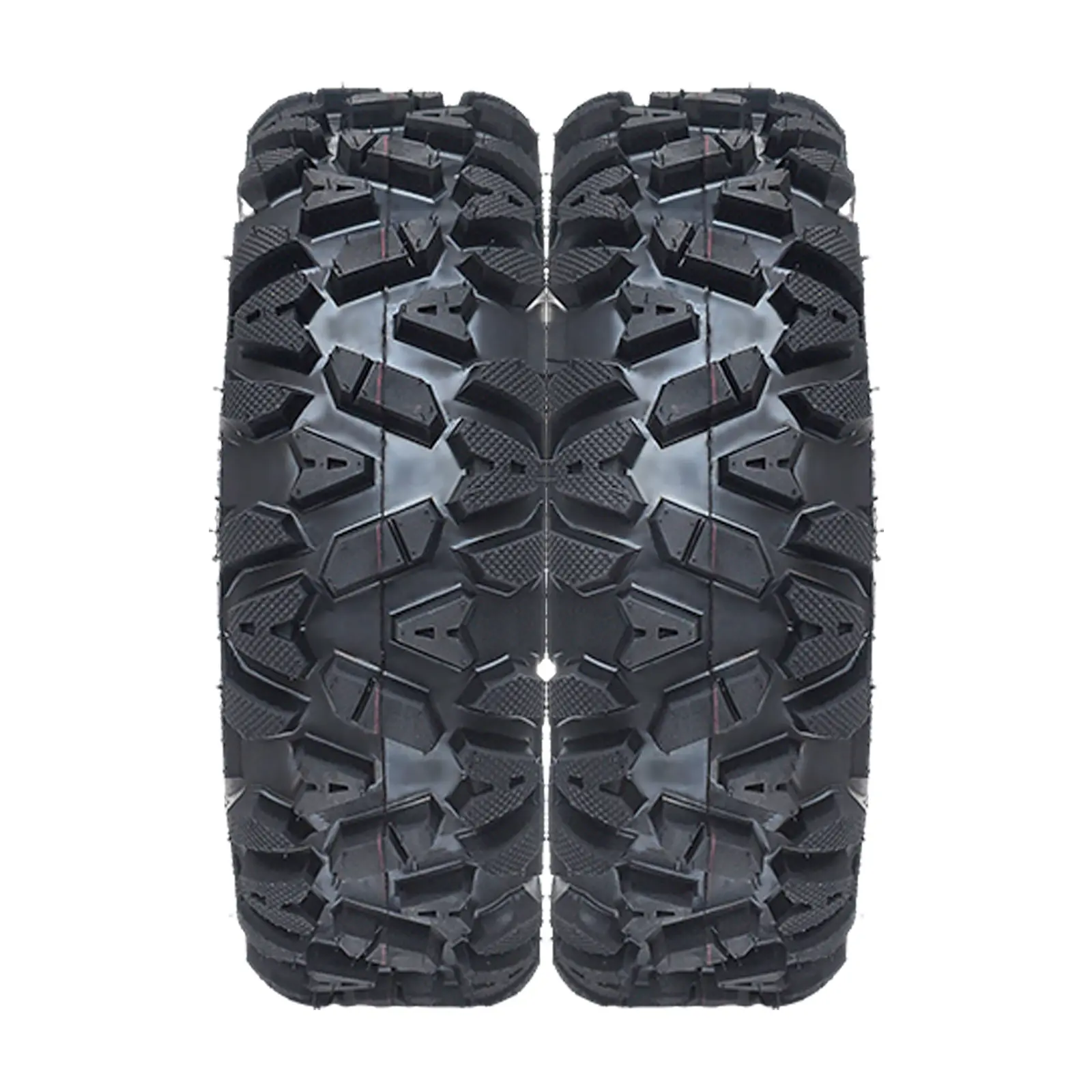Garvee 2026 New Upgraded 2-Pack AT25x8-12 6PR TL KNIGHT Tubeless All-Terrain ATV/UTV Tires 25x8-12, load/speed rating 43F with reliable off-road performance