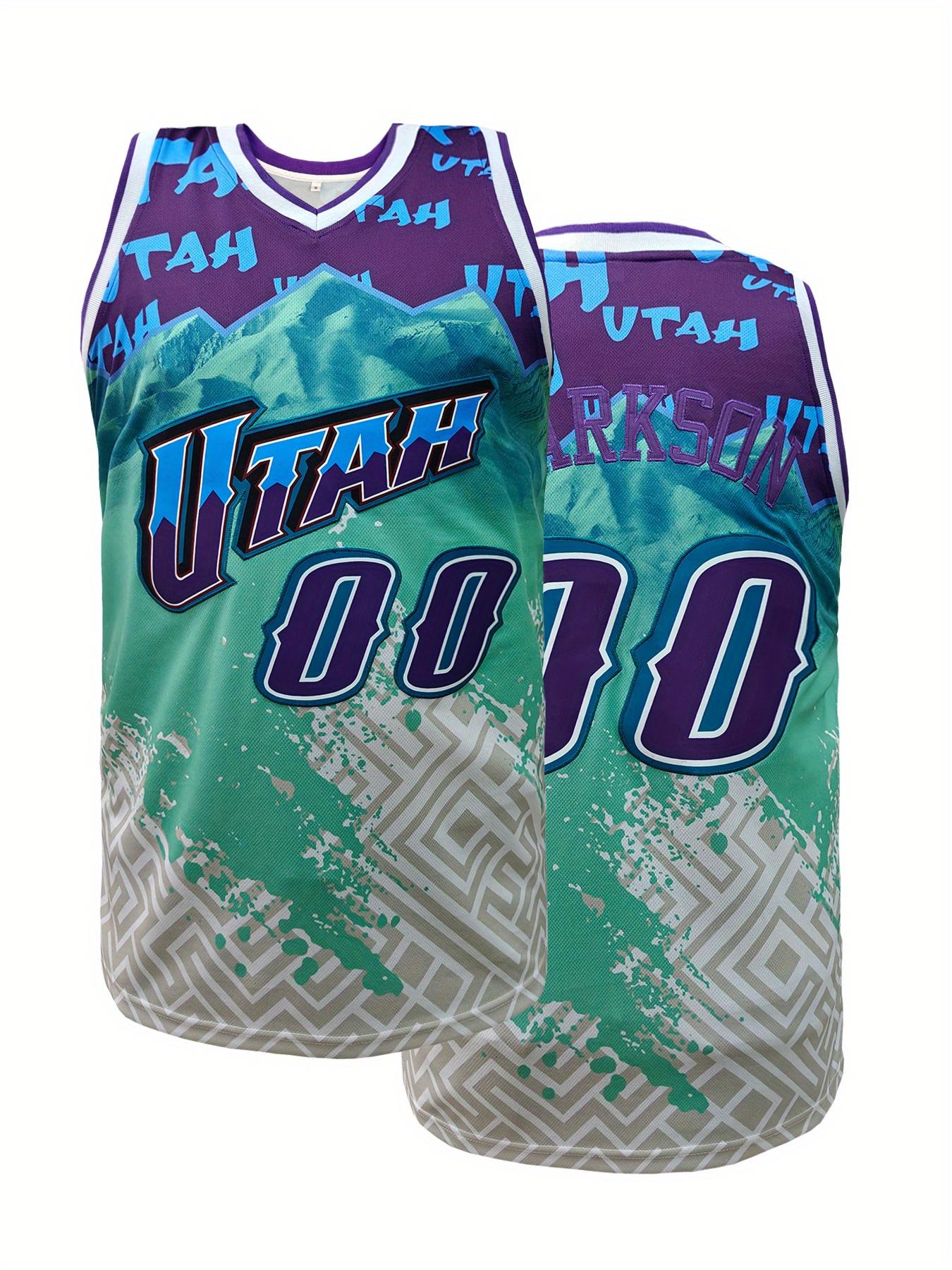 Mens #32 Basketball Sports Jersey, Retro Printed pattern Sleeveless Embroidery Sweatshirt Training Competition Sports Uniforms Suitable for Summer, Sportswear Top, Athletic Outfits, Athletic Training Apparel, Sports Tops