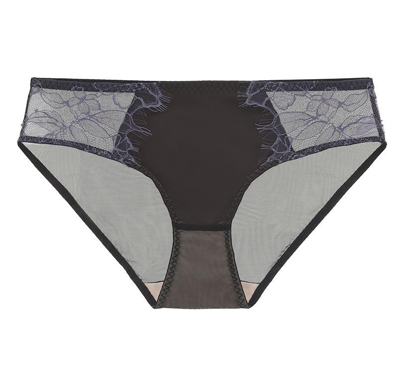 French Lace Sexy Cut-out Lingerie Women's Bra Set with Elegant Design and Comfortable Fit