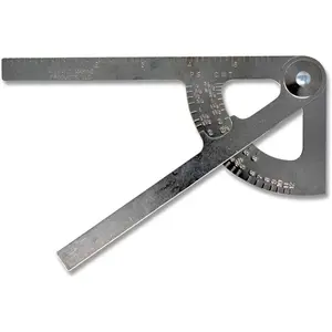 Pocket Sized Pipe Caliper Measuring Tool, Ruler Diameter Gauge for Iron & Copper Tubing Size, Made in USA