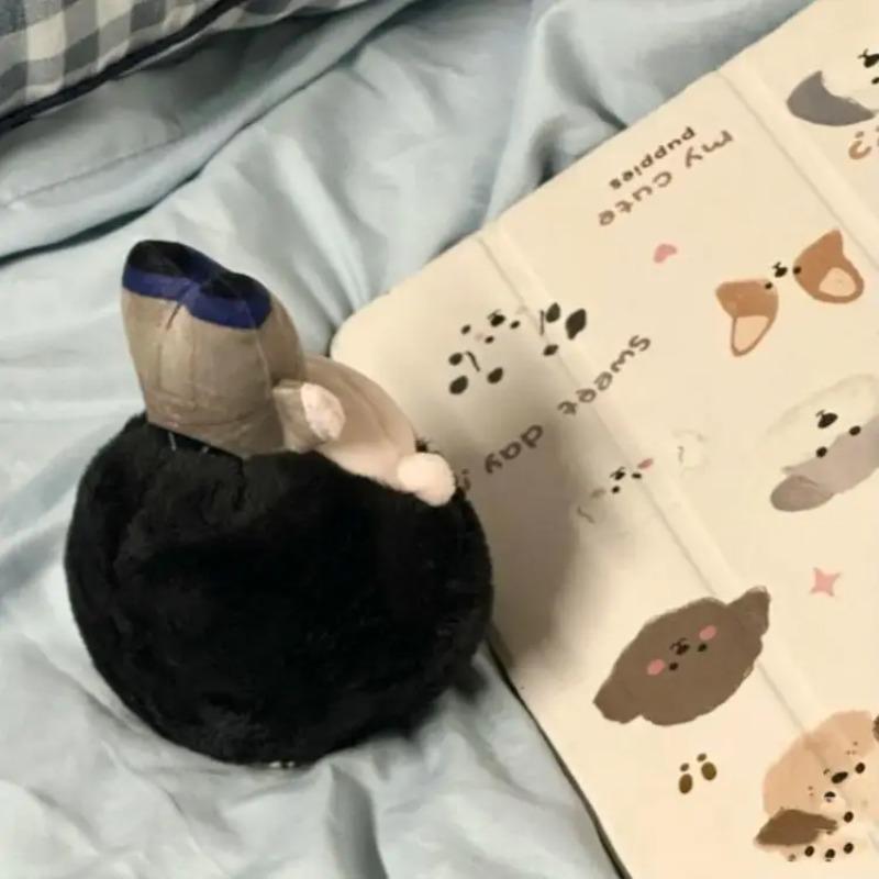 Game Love and Deepspace Li Shen Cosplay Keychain Kawaii Plush Figure Doll Keyring Key Chain Bag Accessories Prop Fans Gift