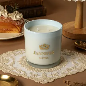 Jannifer Luxury Soy Wax Scented Candle  14.11 Oz