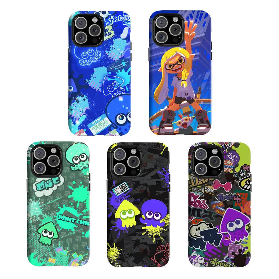 Y-Splat00n 3 Anime Phone Case,Having good protective properties,for iPhone 16 15 14 13 12 11 17Pro Max,for Samsung S25 S24 S23 S22 Ultra,Protective Cover,give her/him a gift for Christmas and Th