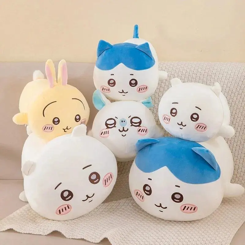 hot Momonga Plush Pillow Cartoon Hachiware Soft Pillow Cute Usagi Plush Doll Ornament Anime Plush Gift for Girl Home Decoration