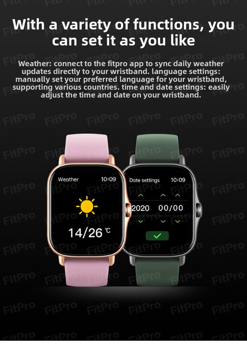 Smart Watch Bluetooth Call Fitness Tracker Heart Rate Monitor Sports Smartwatch for Men Women IP68 Waterproof Swimming Activity Tracking with Sleep Monitor