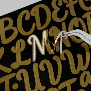 600pcs 1 Inch & Silver Color Alphabet Letter Number Stickers, Waterproof Vinyl Decals for DIY Craft, Scrapbooking, Gift Decor