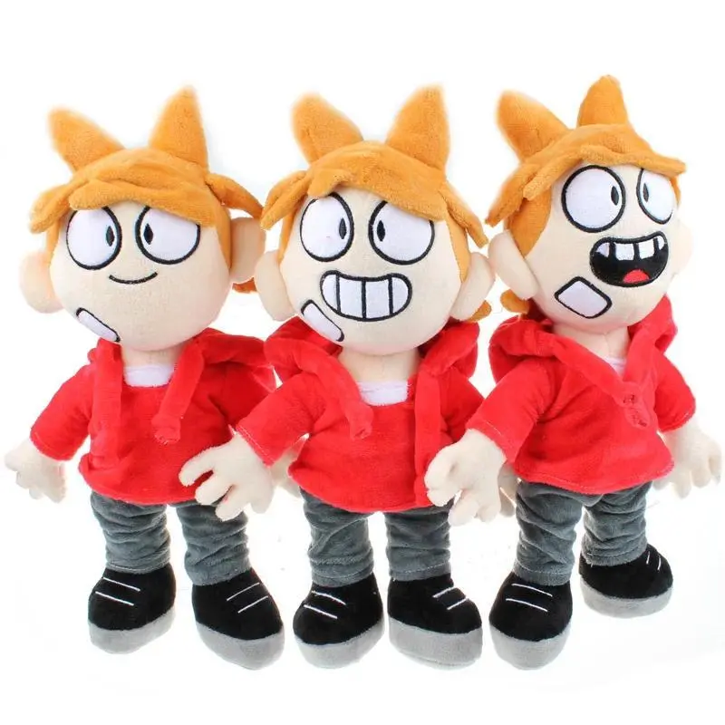 31cm Tord Eddsworld Plush Toys Cute Soft Stuffed Cartoon Tord Larsson Dolls For Kid Birthday Christmas Gift