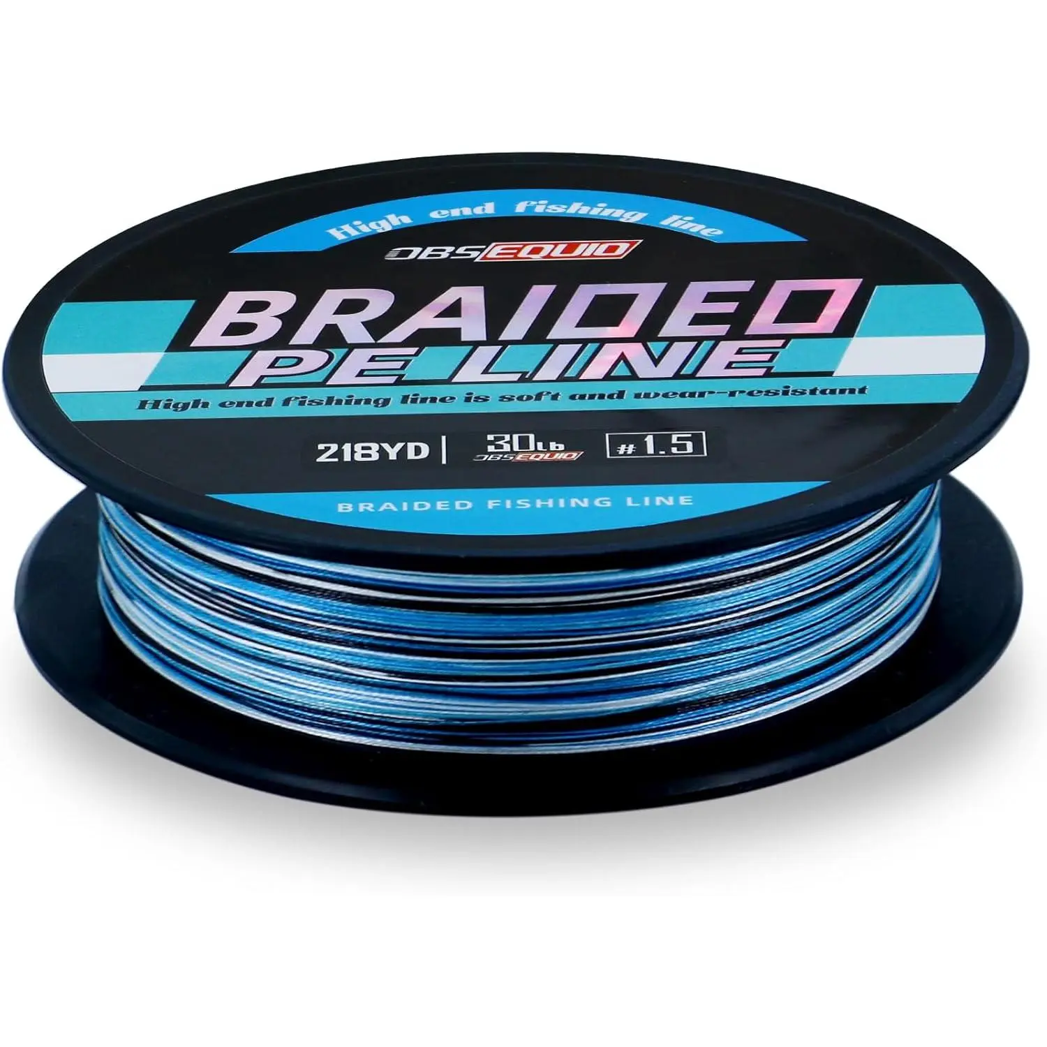 Braided Fishing Line X8 - Super Strong High Abrasion Resistance Pro Grade Power Permance -  Saltwater or Freshwater Fish Colored Fishing Line Braid