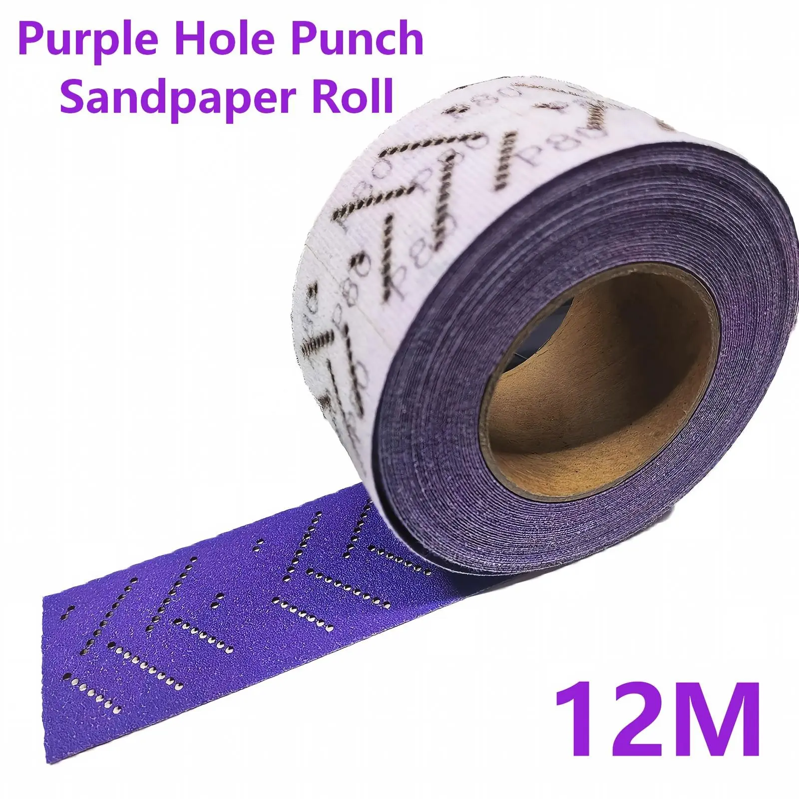 Sandpaper Roll, 1 Roll, 6.99cm X 11.98m, Self-Adhesive Tear-Off, Ideal for Woodworking, Car Scratch Repair, Furniture Renovation, Home Maintenance