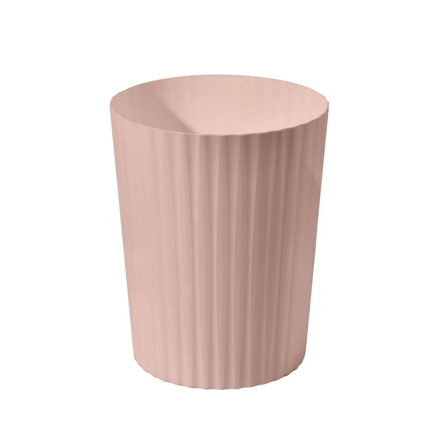 Trash Can - Small Waste basketbin - 2 Gallon- for Office Home Bathroom Kitchen - Pink