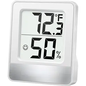 TP49 Digital Hygrometer Indoor Thermometer Humidity Meter Room Thermometer with Temperature and Humidity Monitor Mini Hygrometer Thermometer