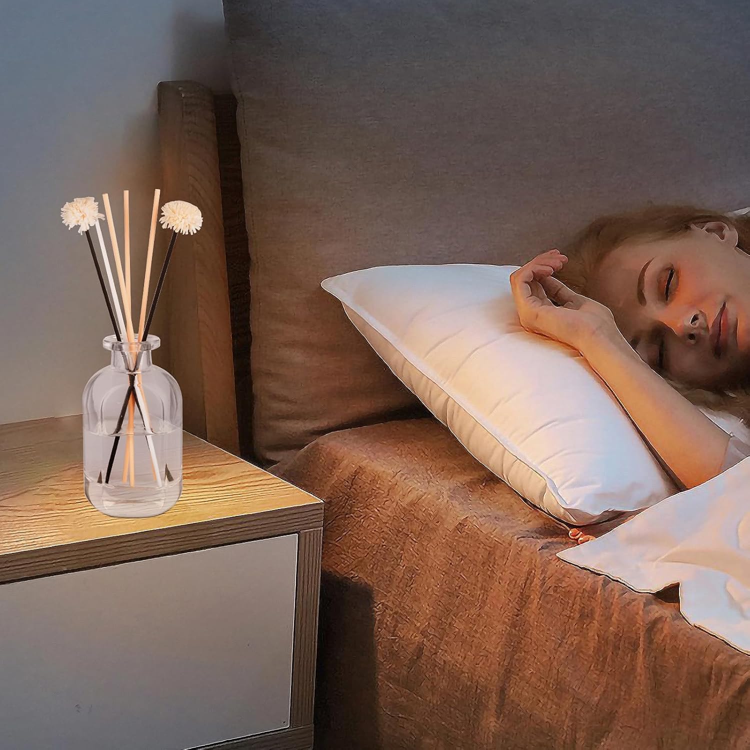 Glass Diffuser Bottles 2 Pack 5oz/150ml Reed Diffuser Sticks Refillable Storage Container (Clear) Glass Diffuser Bottles 2 Pack 5oz/150ml Reed Diffuser Sticks Refillable Storage Container (Clear)