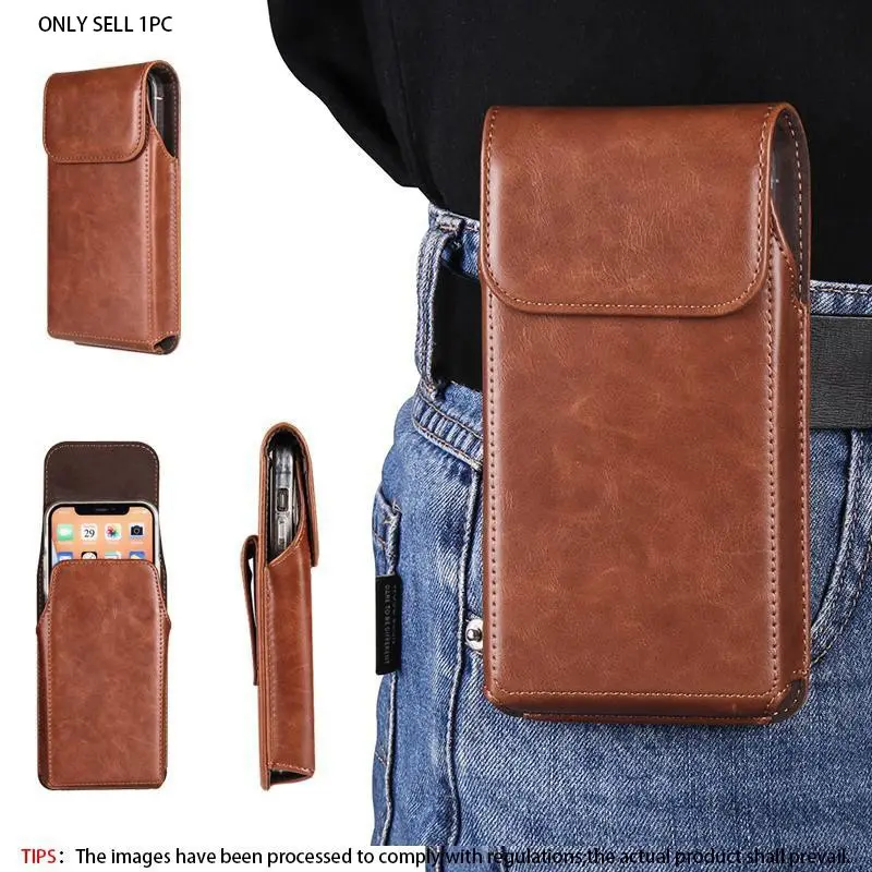 Men's black phone case, Protector, Phone Shell, suitable for Apple/iPhone, Samsung, Motorola with adjustable strap clip - compact design, suitable for running, traveling, camping, hiking, stylish phone holder, smooth black outdoor phone case