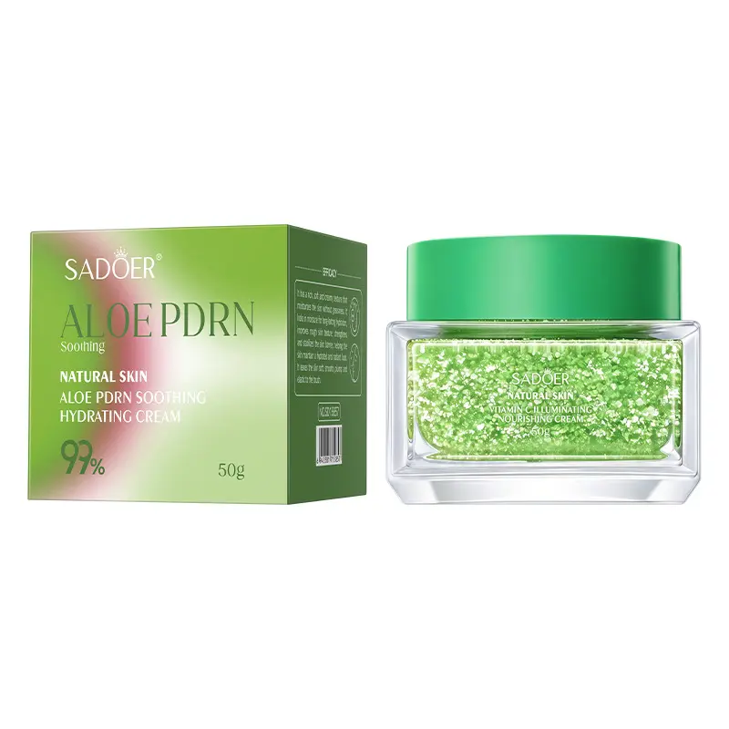 Bakuchiol / Hexapeptide / Vitamin C / Aloe Salmon Face Cream 50g, Hydrating Refreshing Daily Moisturizer, 4 Options Available
