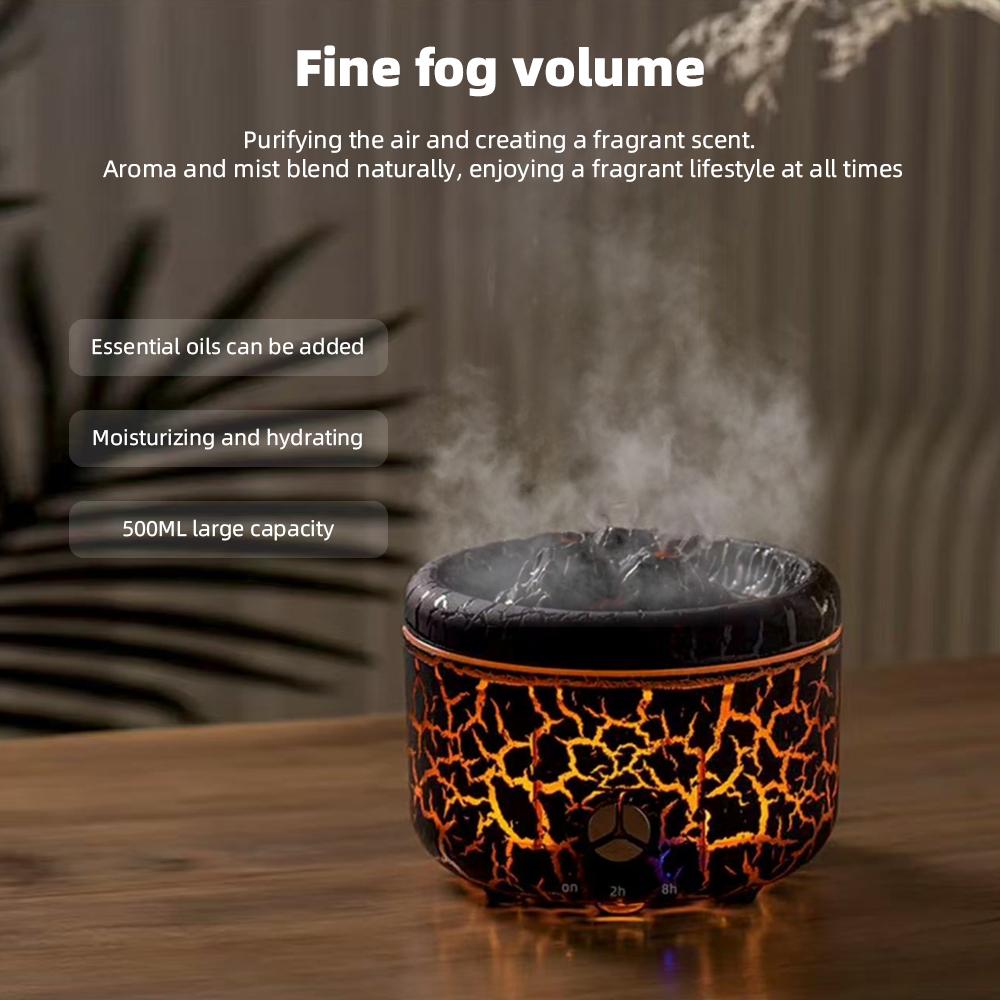 500ml Aromatherapy Oil Diffuser with Remote Control Color Changing Mood Lights for Bedroom Office Home Spa Ambient Lighting