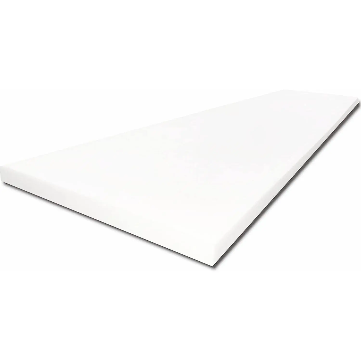 FOAMYFOAM High Density 2 inch Thick, 24 inch Wide, 84 inch Long Upholstery Foam, Cushion Replacement