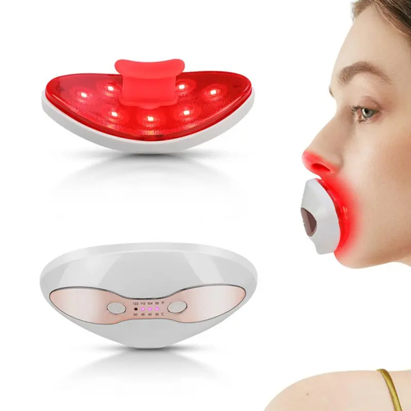 Electric Lip Enlargement Device, Heated Portable Lip Protector, Lip Enlargement Pump, Eye Protection Function, Beauty Tool