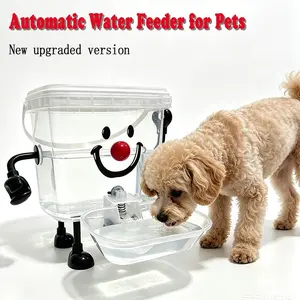 New Upgrade Pet Automatic Watering Machine, 5L/3L Large Capacity, No Electricity, No Filter, Anti-Backflow, Ideal for Travelers