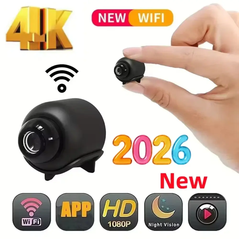 camara facil instalacion cameras for home  2026 New X5 Mini Camera 1080P Clear Night Vision Lightweight Portable Premium Cams Motion Detection Wireless Surveillance Camera wifi light bulb security camera monitor smart  Detector Hidden Compact Indoor