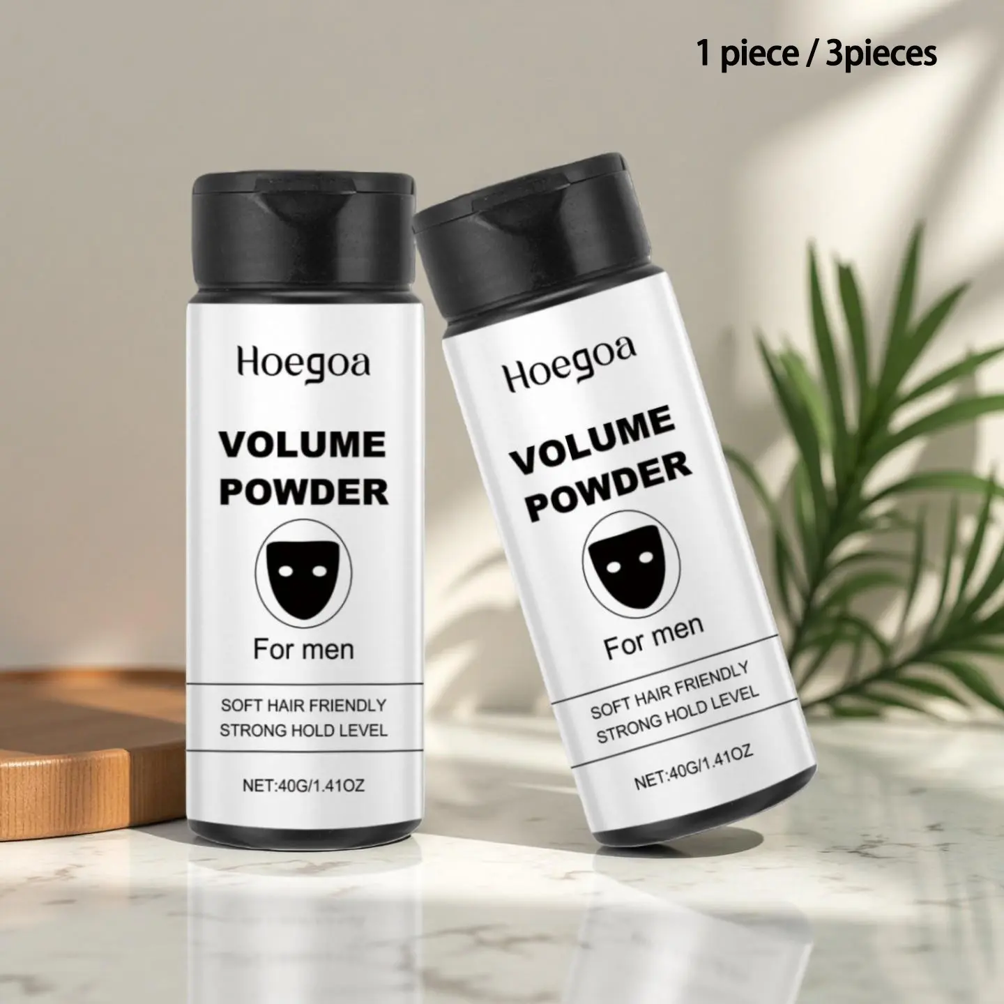 Plump Styling Hair Texturizing Powder 40g/40g*3 Volume Powder Hair Powder Texture, Gentle Ingredients No Wash Volumizing Oil Control Fresh Long-Lasting Hold, Suitable for Most Hair Types