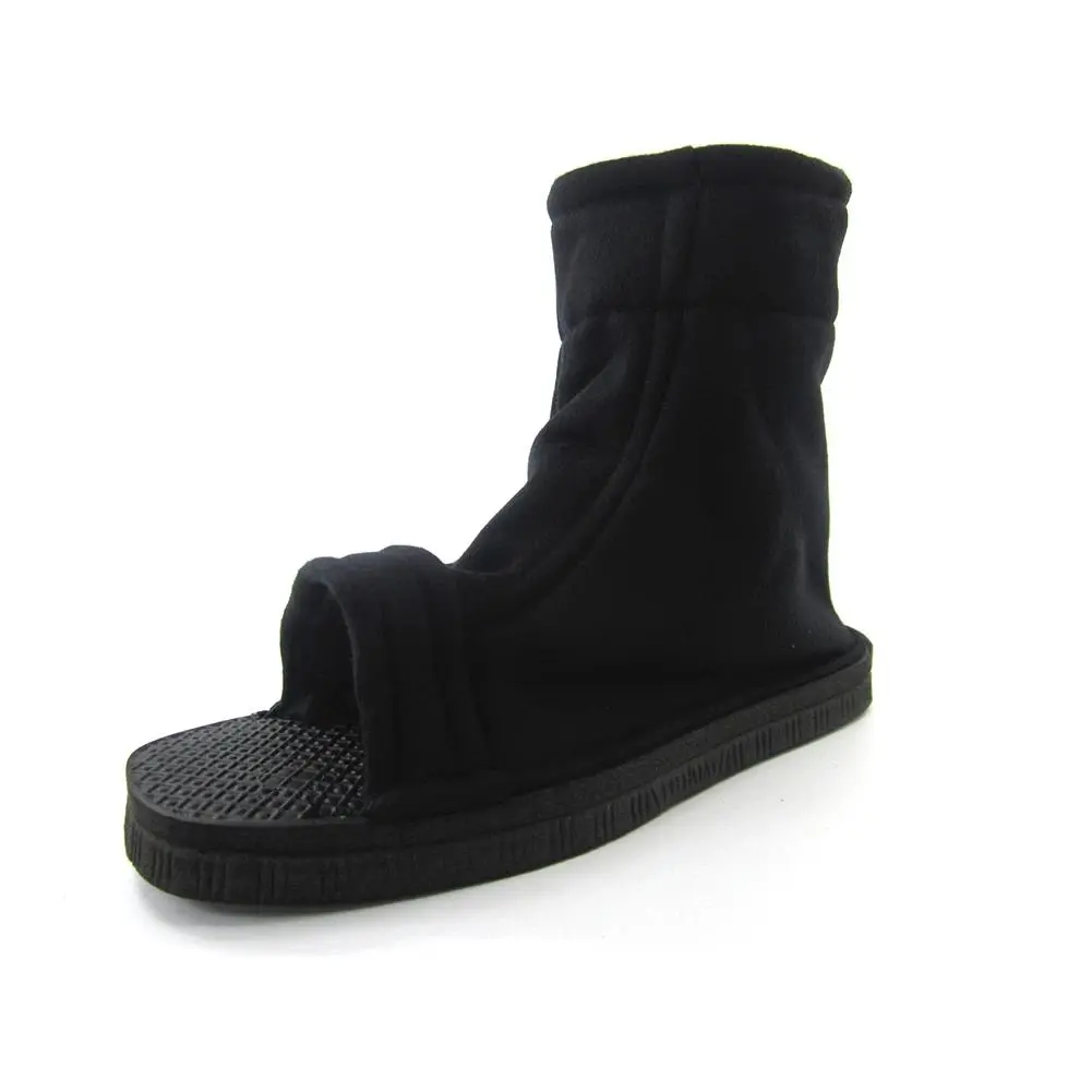Anime-inspired cosplay footwear – black sock-style sandal boots, trendy street-style platform ankle boots, breathable open-toe platform shoes, stylish casual women's footwear, Y2K Gothic-style shoes, comfortable everyday summer walking shoes.