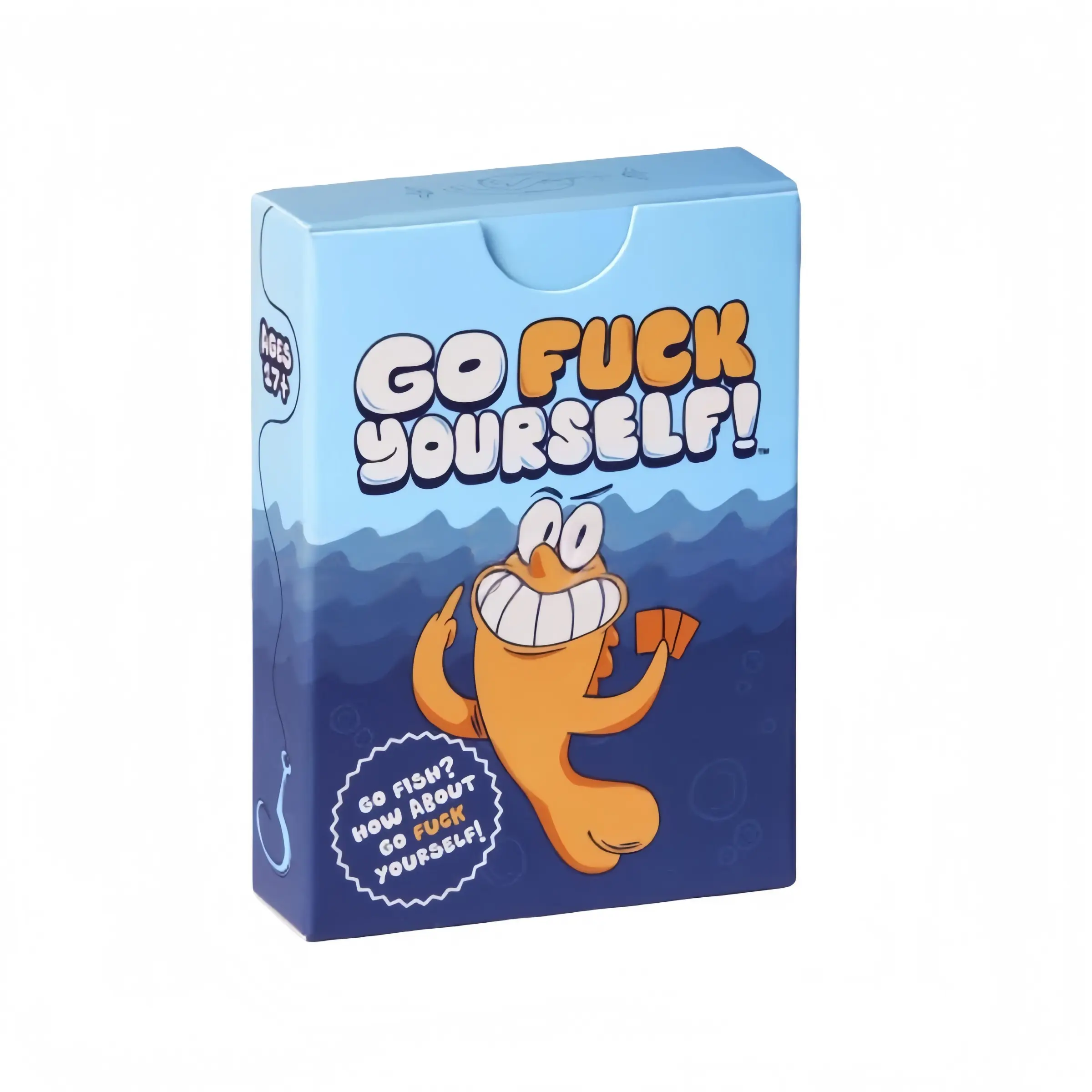Adult Card Game Go F*** Yourself, Funny Party Game for 3-10 Players, 52 Cards, Quick Start, Perfect for Adult Entertainment