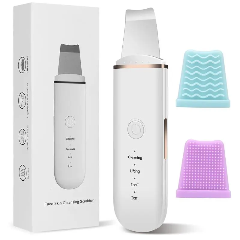 Ultrasonic Blackhead Cleaner, Blackheads Remover Tool, 1 Box Facial Cleansing Instrument, Professional Facial Skin Care & Beauty Tool, At Home Facial, Beauty Machine, Facial Cleansing Tools for Women