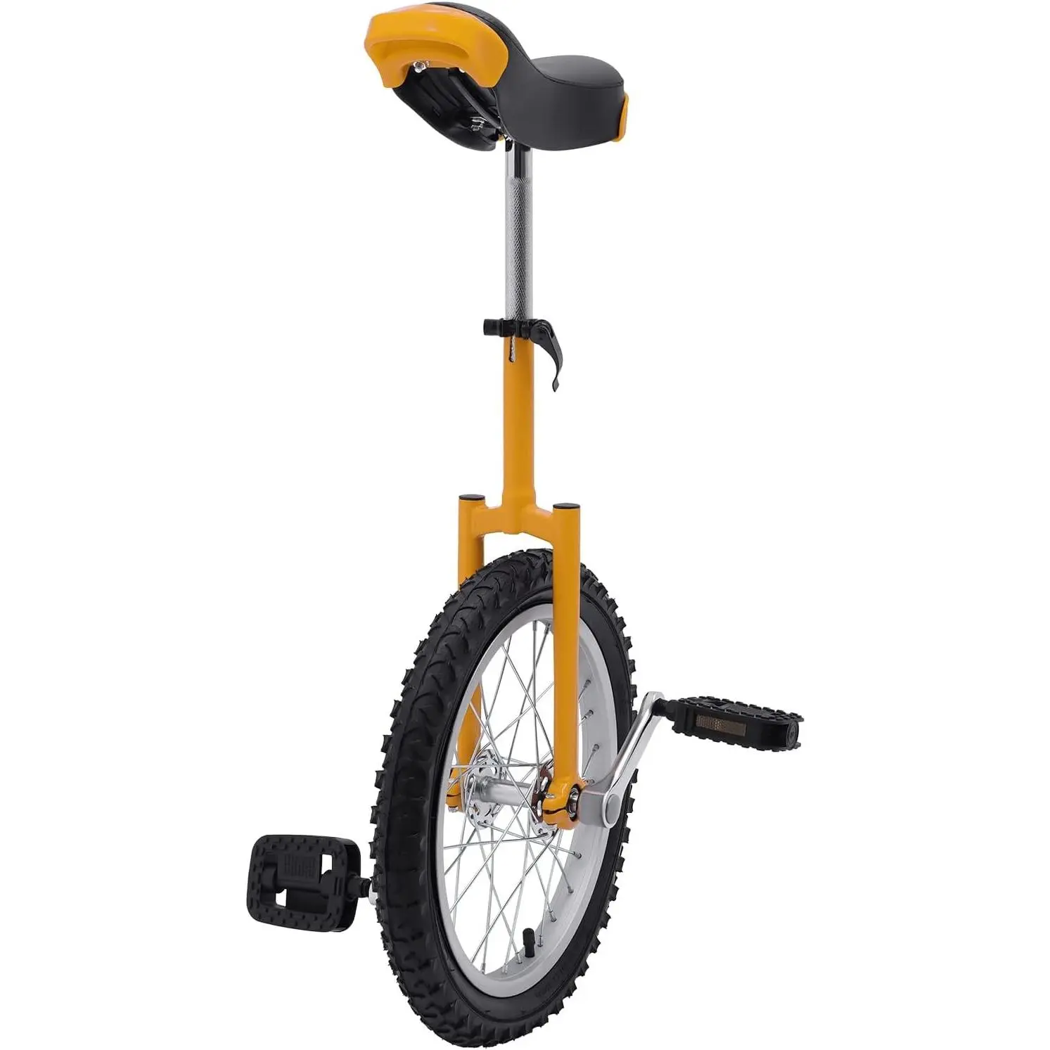16 Inch Wheel Unicycle with Steel Rim & Leakproof Tire, Unicycle Bike for Adults, Ideal for Daily Fitness, Cycling Exercises, Balance Training and Talent Shows