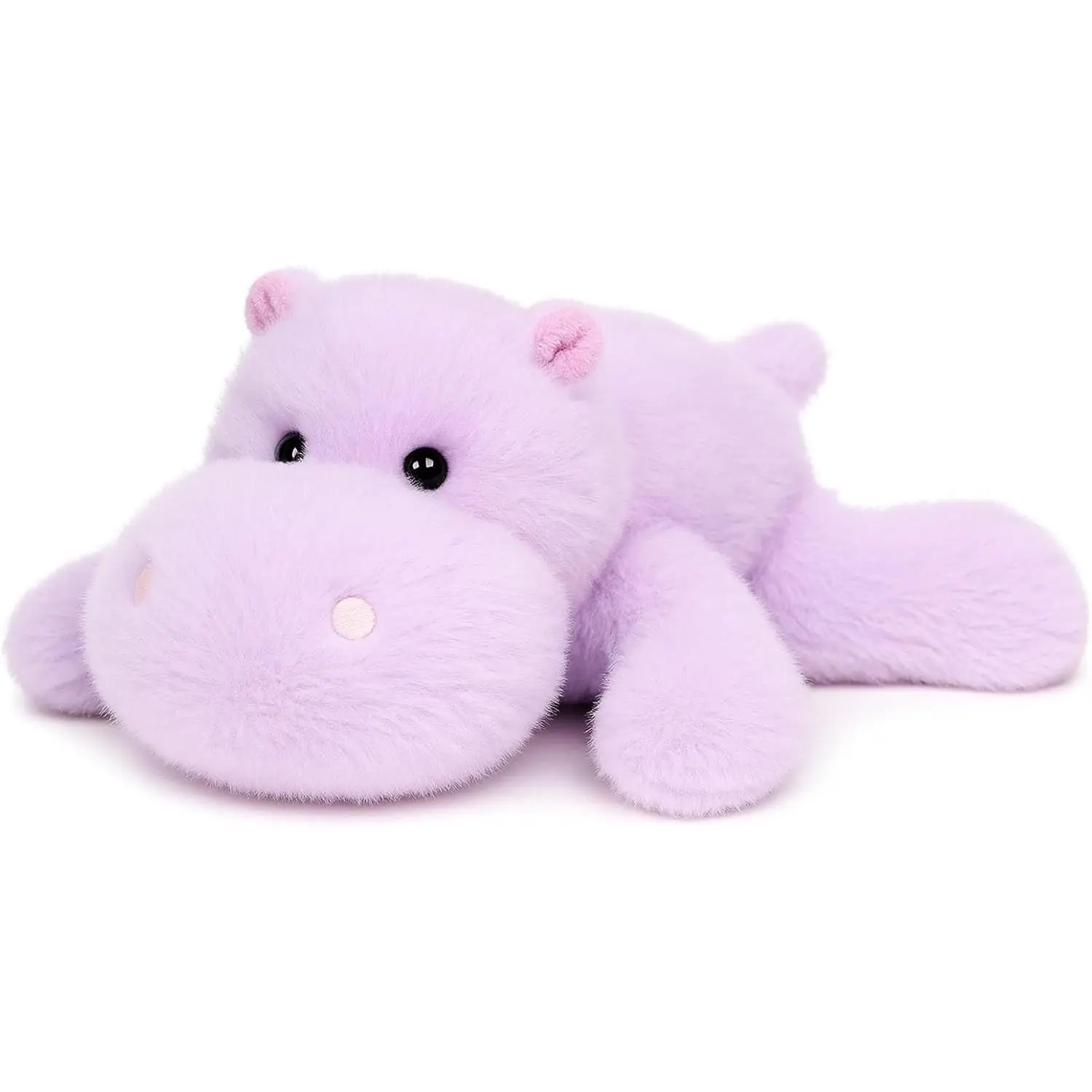 Adorable Hippo Stuffed Animal Soft Hippopotamus Plush Toy Cute Birthday Gifts for Boys Girls Kids Toddlers