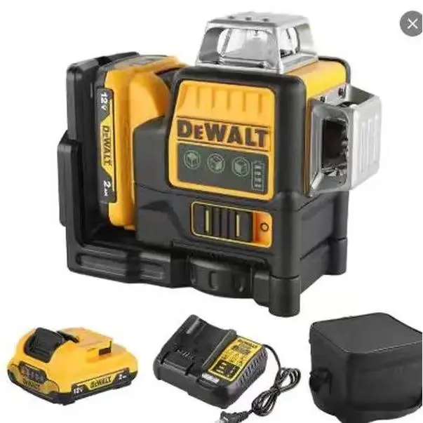 Dewalt NEW DW089LG 12 Lines 3 Sides*360 Degree Vertical 12V Lithium Battery Laser Level Horizontal Green Meter Outdoor Levelingdrill big tool set lawn sweeper impact wrench welder machine