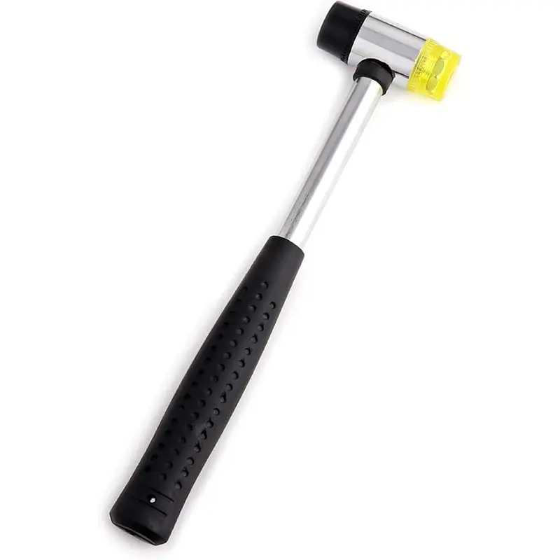 Rubber Hammer, Small Rubber Mallet, Soft Mallet Hammer with Ergonomic Shaped Anti-Slip Handle for Jewelry Leather Crafts Woodworking, Home, Tool, Diy Tools