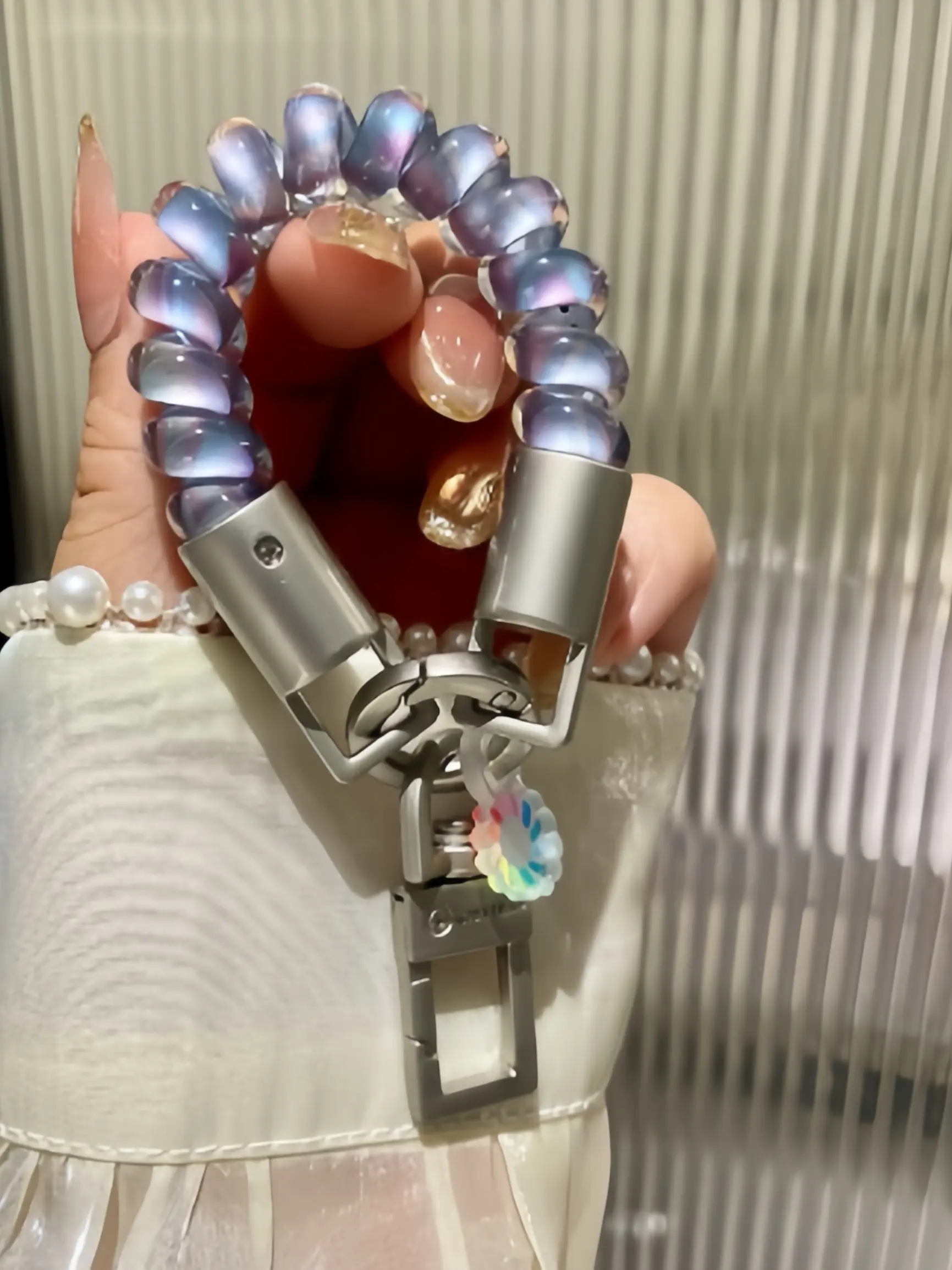 Dopamine Colorful Phone Cord Keychain, High Elasticity Anti-Loss Lanyard, Versatile Wrist Strap, Perfect Gift for All Seasons