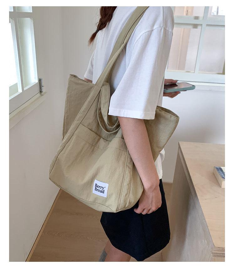 Textured Fashionable Tote Bag Casual and Lightweight Handle Bag Perfect for Shopping and Versatile Across The Shoulder Bag