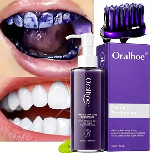 Fresh Breath Care Toothpaste, Cleans Teeth Brightly, Long-Lasting Fresh Scent, Oral Care Toothpaste, Dental Hygiene Essential