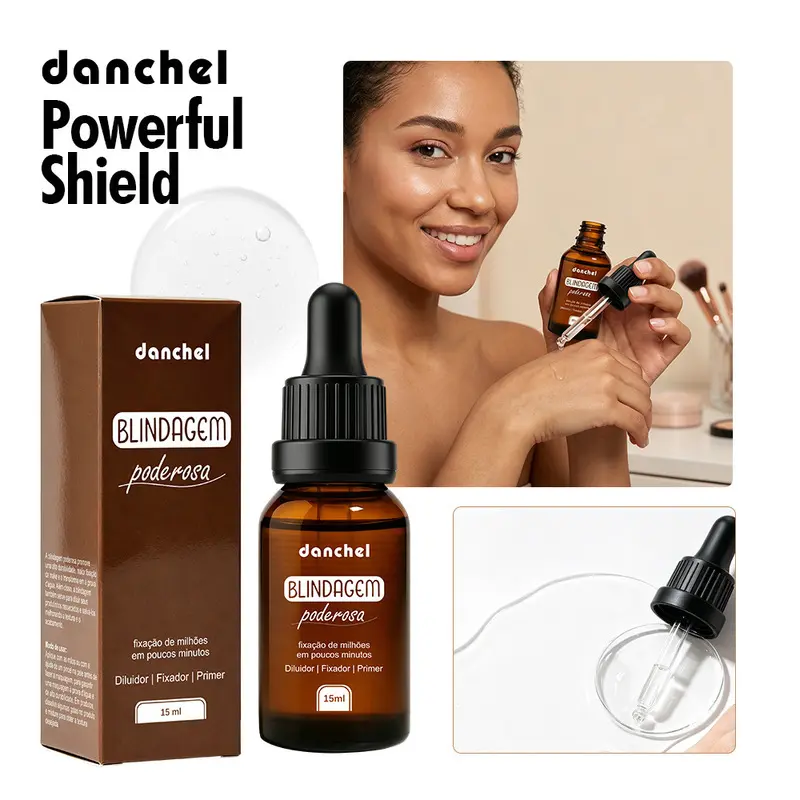 Danchel Multi-Purpose Makeup Mixing Liquid, 2-in-1 Primer & Setting Effect, Revives Dried Eyeshadow & Foundation, Lightweight Hydrating Formula, Ideal for Daily, Party & Workout Looks