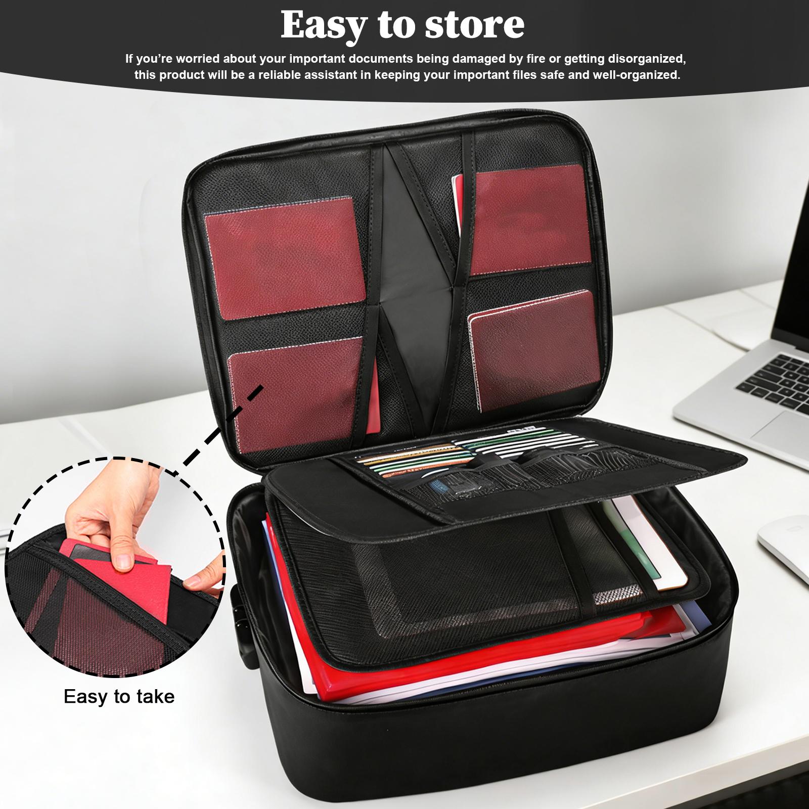 Large Fireproof File Bag, Suitable for Storing Valuable Office Documents And Materials, Safely Storing Briefcases, And High-Temperature Resistant Glass Fiber Fireproof Bag NEW Large Fireproof File Bag, Suitable for Storing Valuable Office Documents And Materials, Safely Storing Briefcases, And High-Temperature Resistant Glass Fiber Fireproof Bag NEW