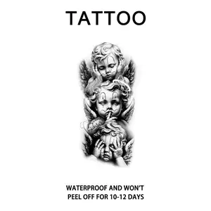 Angel Temporary Tattoo Stickers, Durable Waterproof for One to Two Weeks, Suitable for Arms, Legs, Men and Women