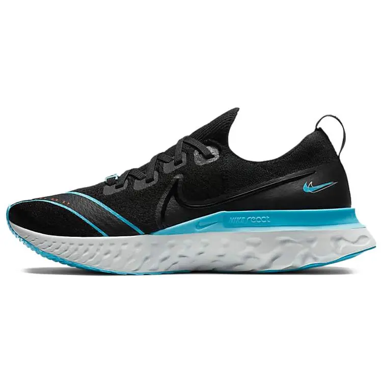 Nike React Infinity Run Flyknit 1 Men's Running Shoes – Lightweight, Cushioned, Non-Slip, Durable Mesh Verifiable, with credentials and supporting global authentication