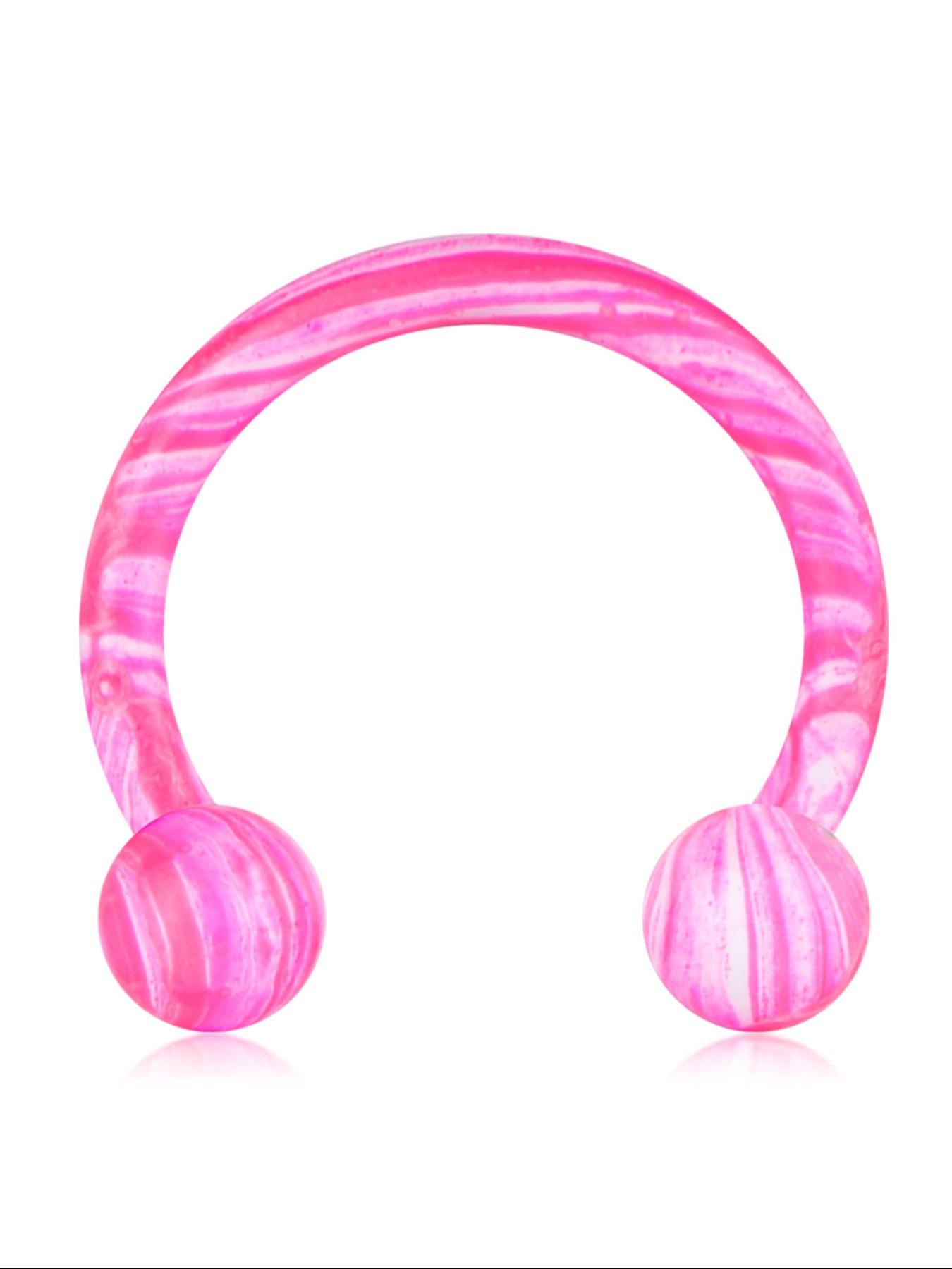 Stainless Steel Nose Ring, Horseshoe Design, Septum Piercing, Hypoallergenic Piercing Jewelry for Men & Women, Halloween Festival Accessories